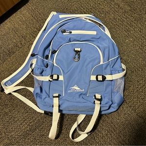High Sierra Periwinkle Backpack